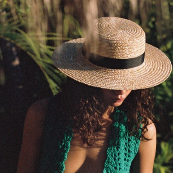 Lack of Color THE SPENCER Straw BOATER Hat main image 8